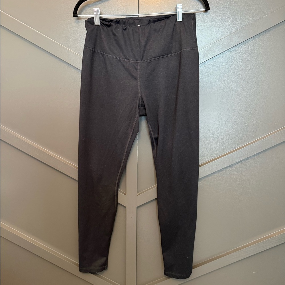 💙Velocity Midnight Black Double layer Activewear pants